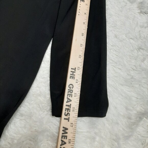 Annalee + Hope Women’s S Dress USA Faux Leather Drop Waist Edgy Moto Classy Size - Picture 5 of 8